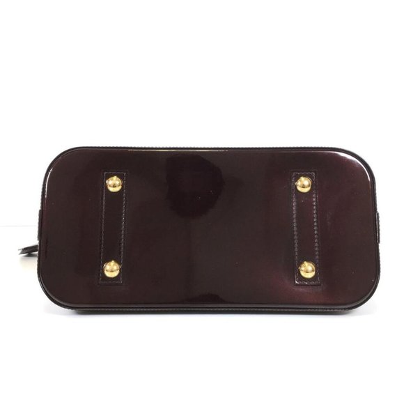 Louis Vuitton Alma Monogram Vernis Amaranth PM - Picture 2 of 6
